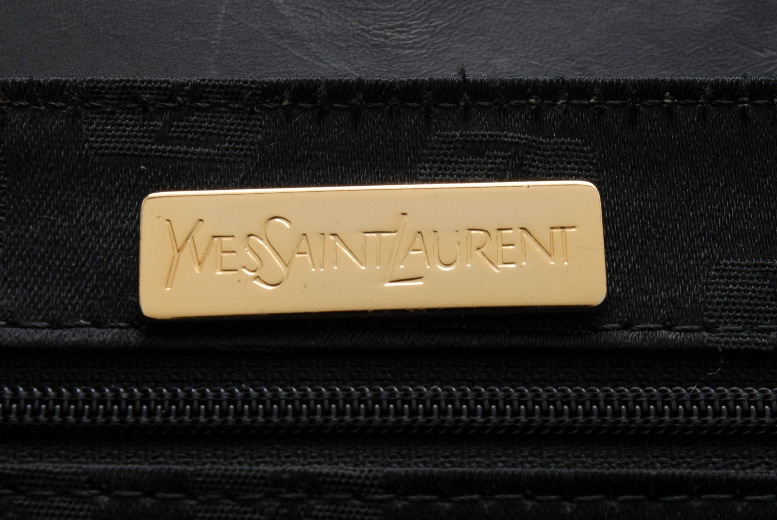 Saint Laurent Vintage Handbag - Black, Leather
