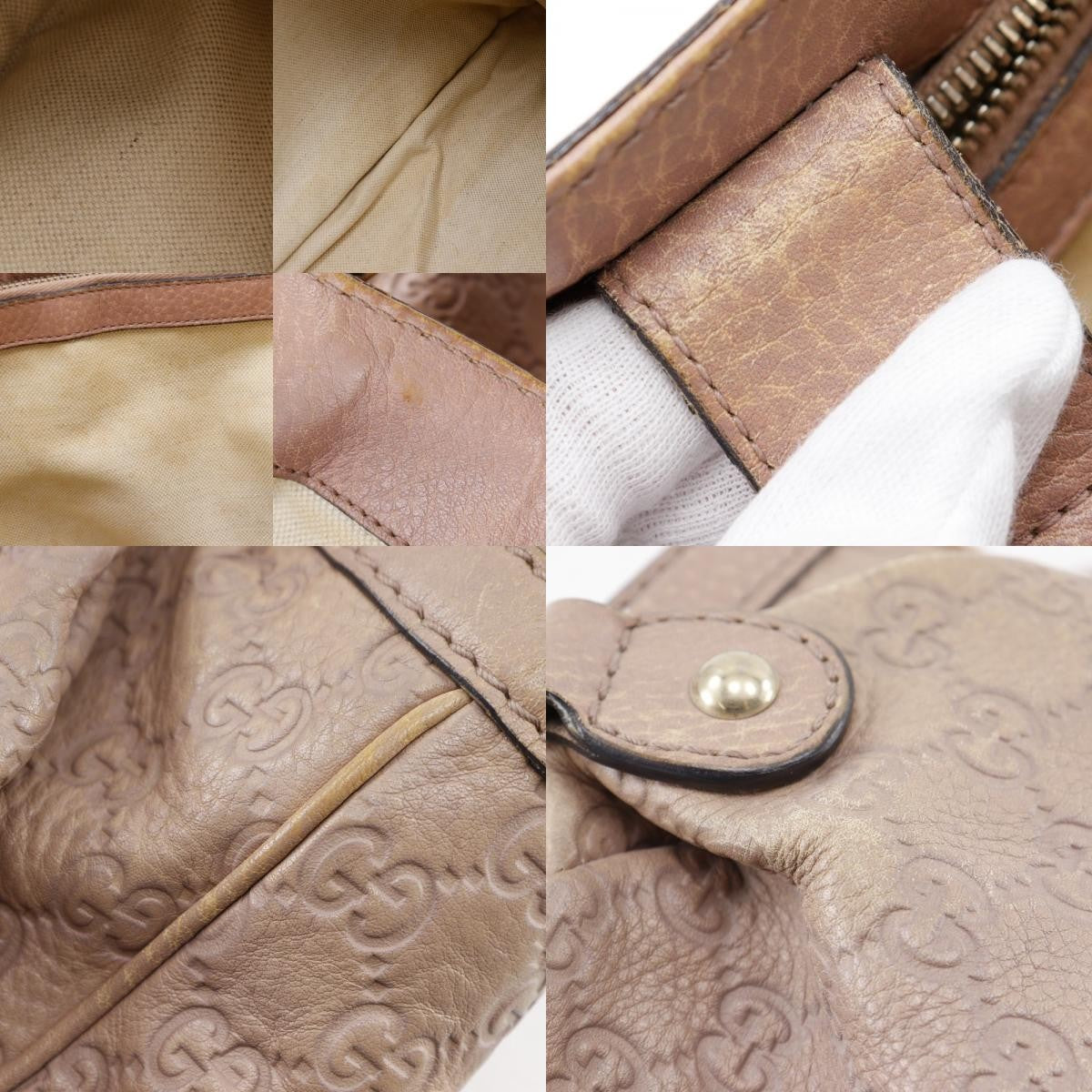 Gucci Sukey Tote Bag - Pink, Sima Leather
