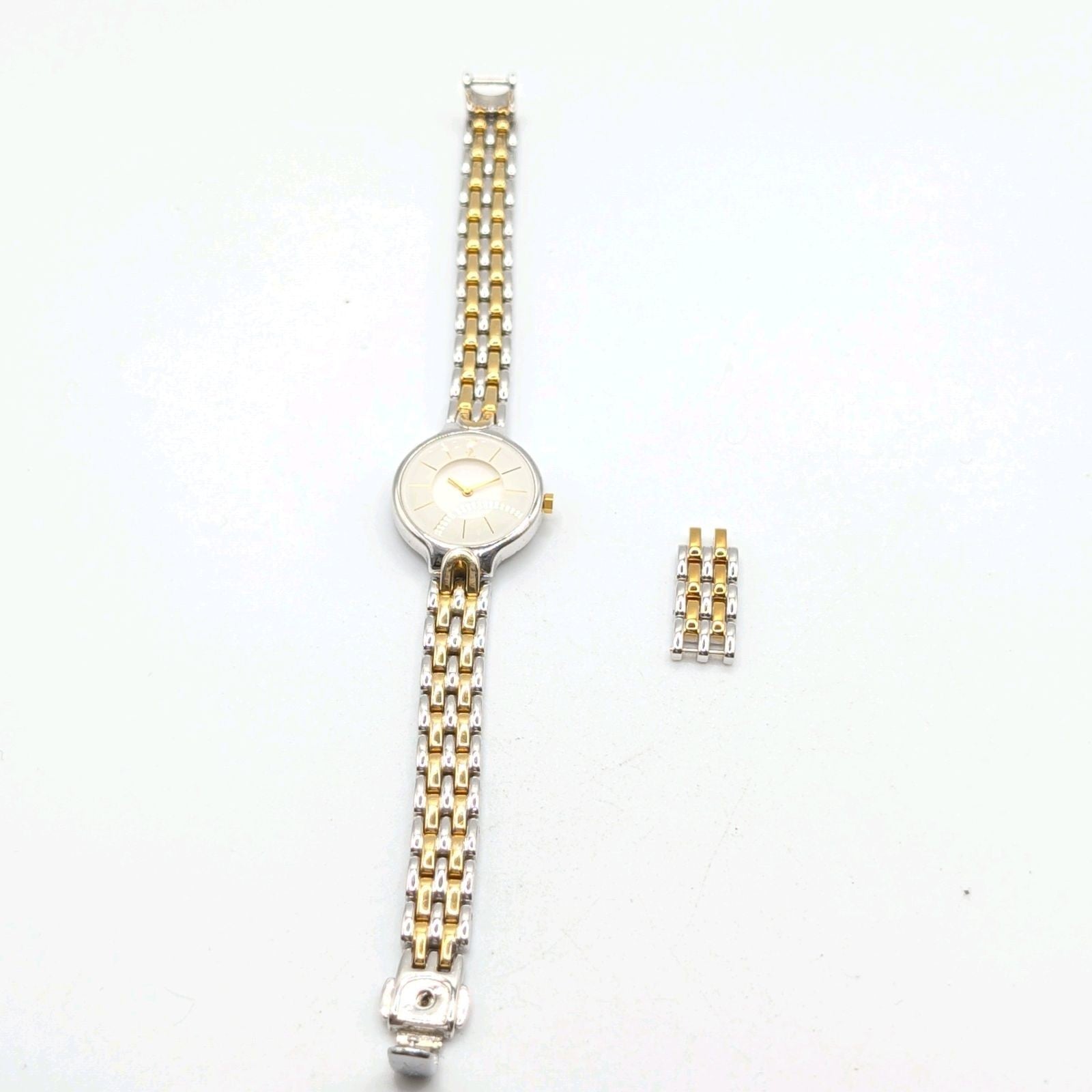 Yves Saint Laurent 5421-H08070 Watch - Gold Silver Combi, Metal