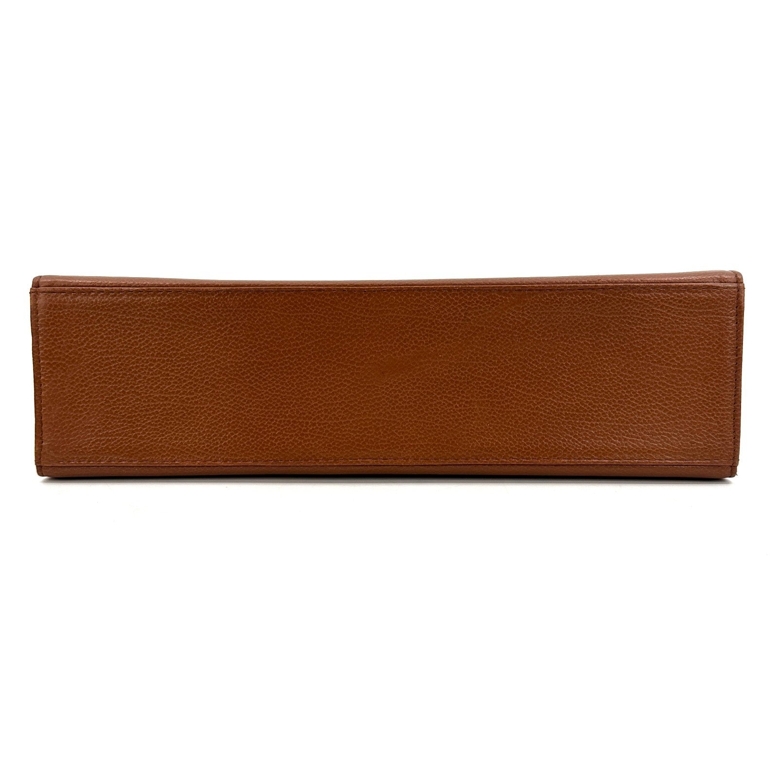 Saint Laurent Stitch Cassandra Handbag - Brown, Leather
