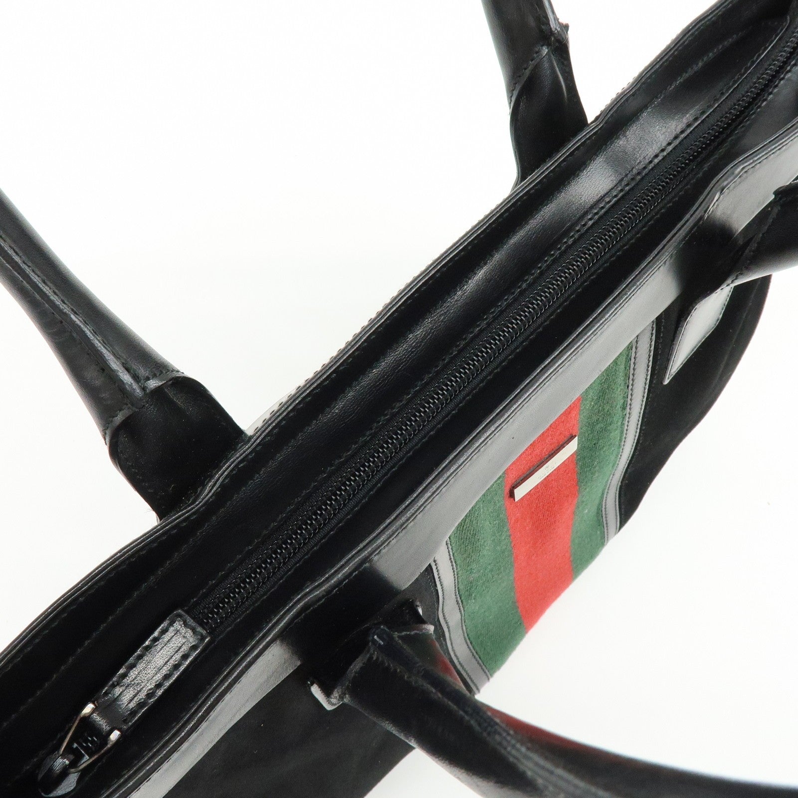 Gucci Shoulder Bag - Black, Suede Leather