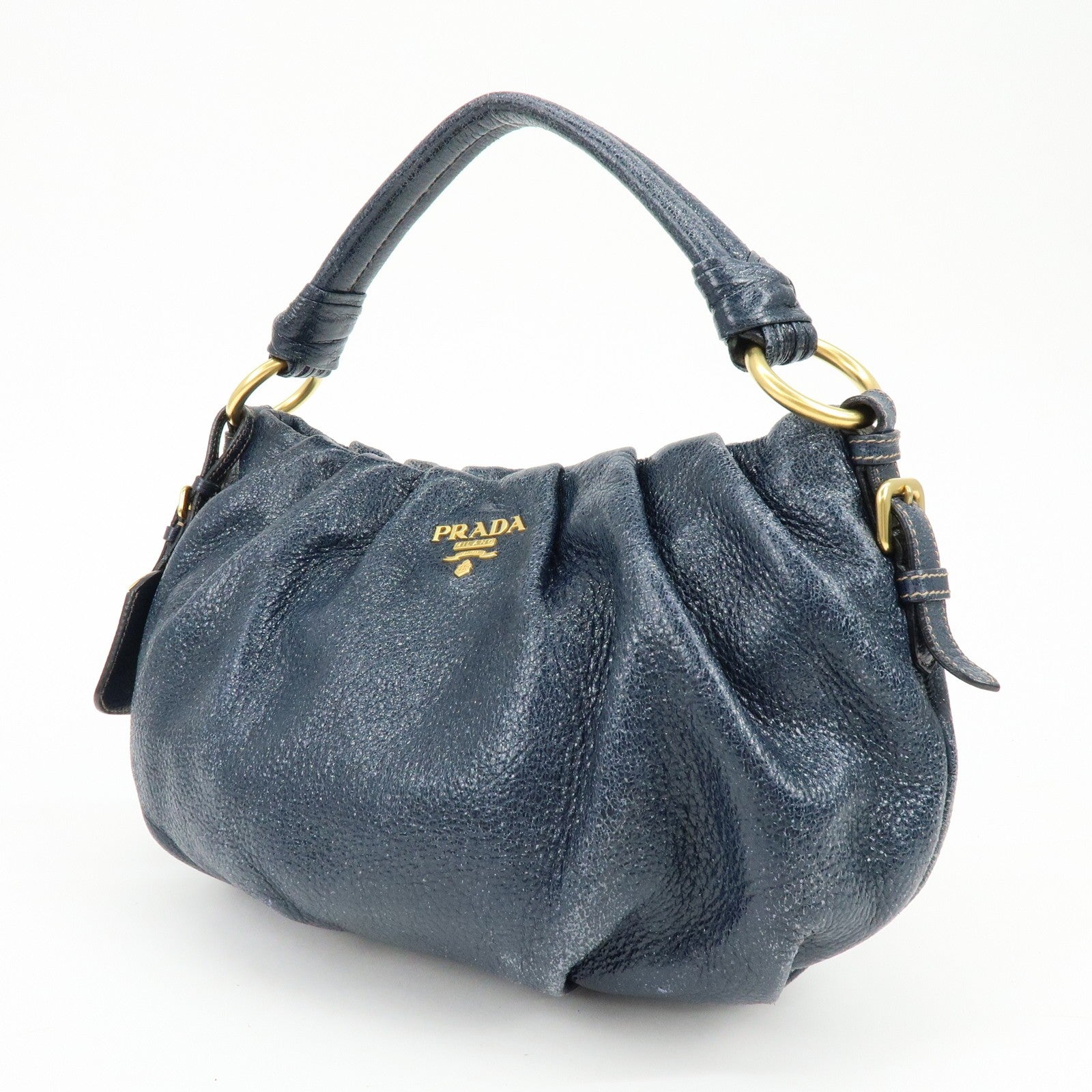 Prada Shoulder Bag - Navy, Leather