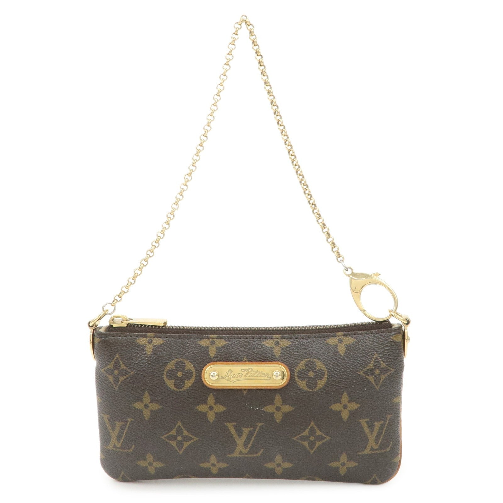 Louis Vuitton Pochette Hand Bag Pouch - Brown, Canvas