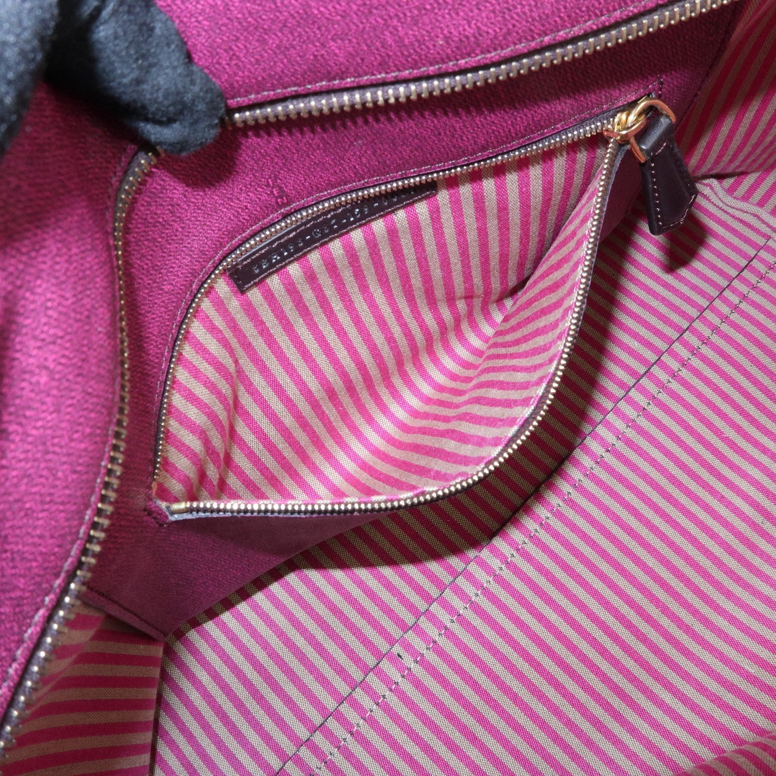 Fendi Tote Bag - Brown, Black, PVC 