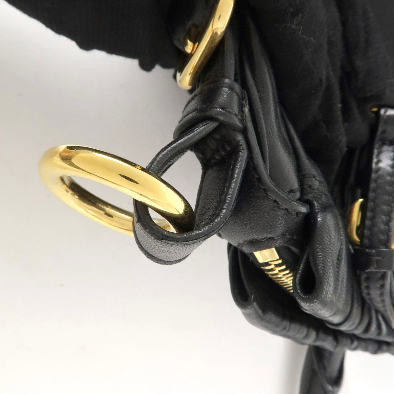 PRADA Leather 2WAY Tote Bag