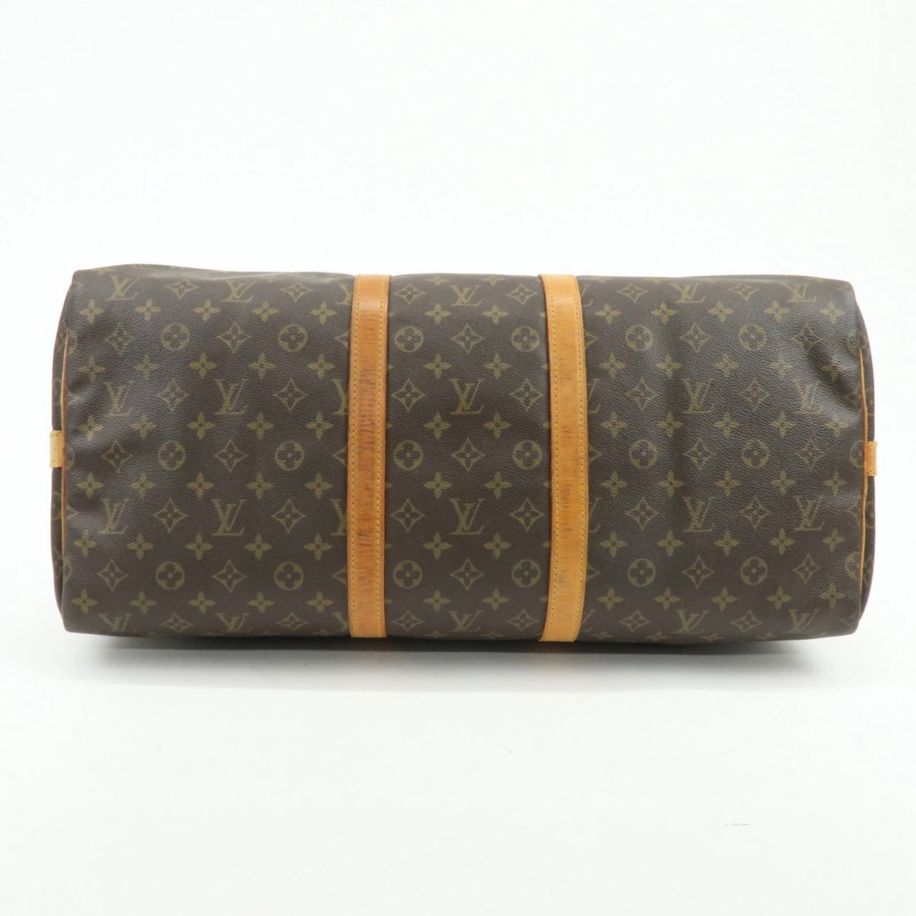 Louis Vuitton Monogram Keep All Bandouliere 55 Boston Bag