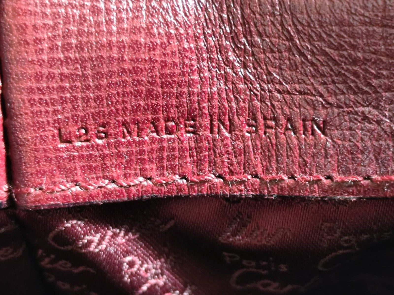 Cartier Must de Cartier Drawstring Shoulder Bag - Red, Leather