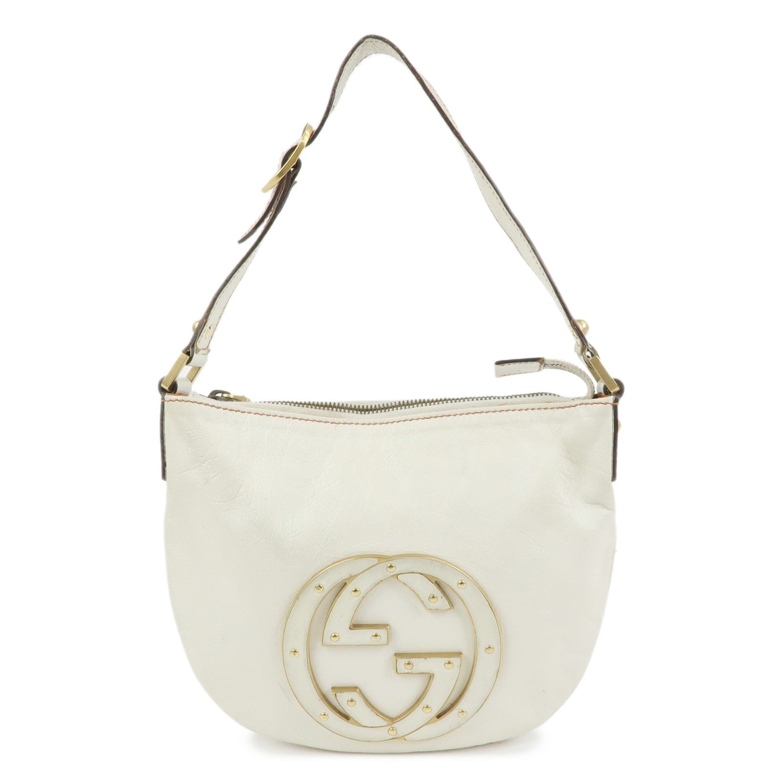 Gucci Hand Bag - Ivory, Leather