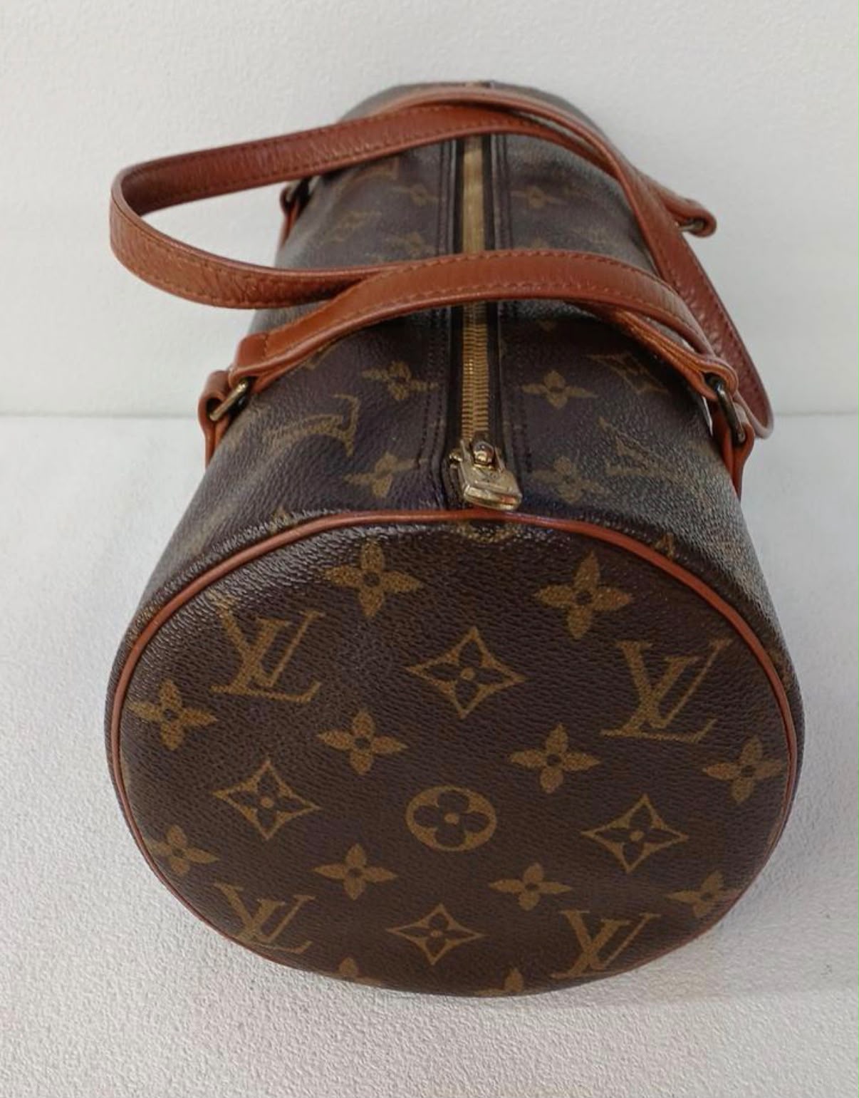 Louis Vuitton Monogram Papillon 30 Hand Bag - Brown, Monogram Canvas, Nume Leather