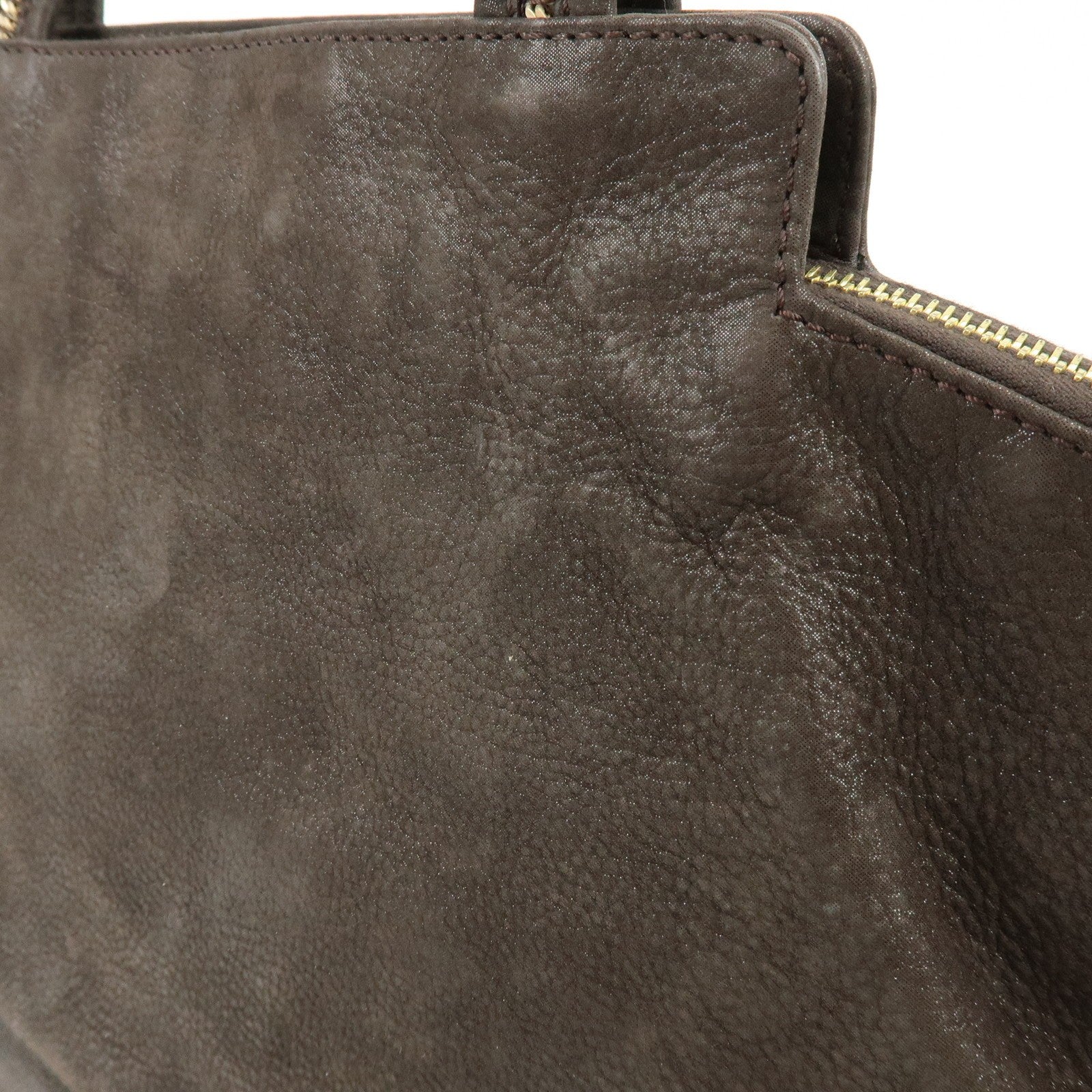 Fendi 8BR636 Tote Bag - Dark Brown, Leather 