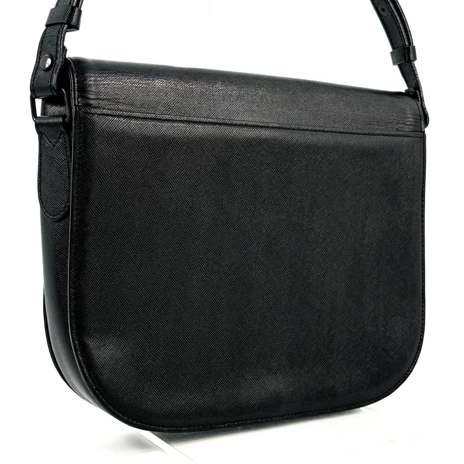 Saint Laurent YSL Shoulder Bag - Black, Leather