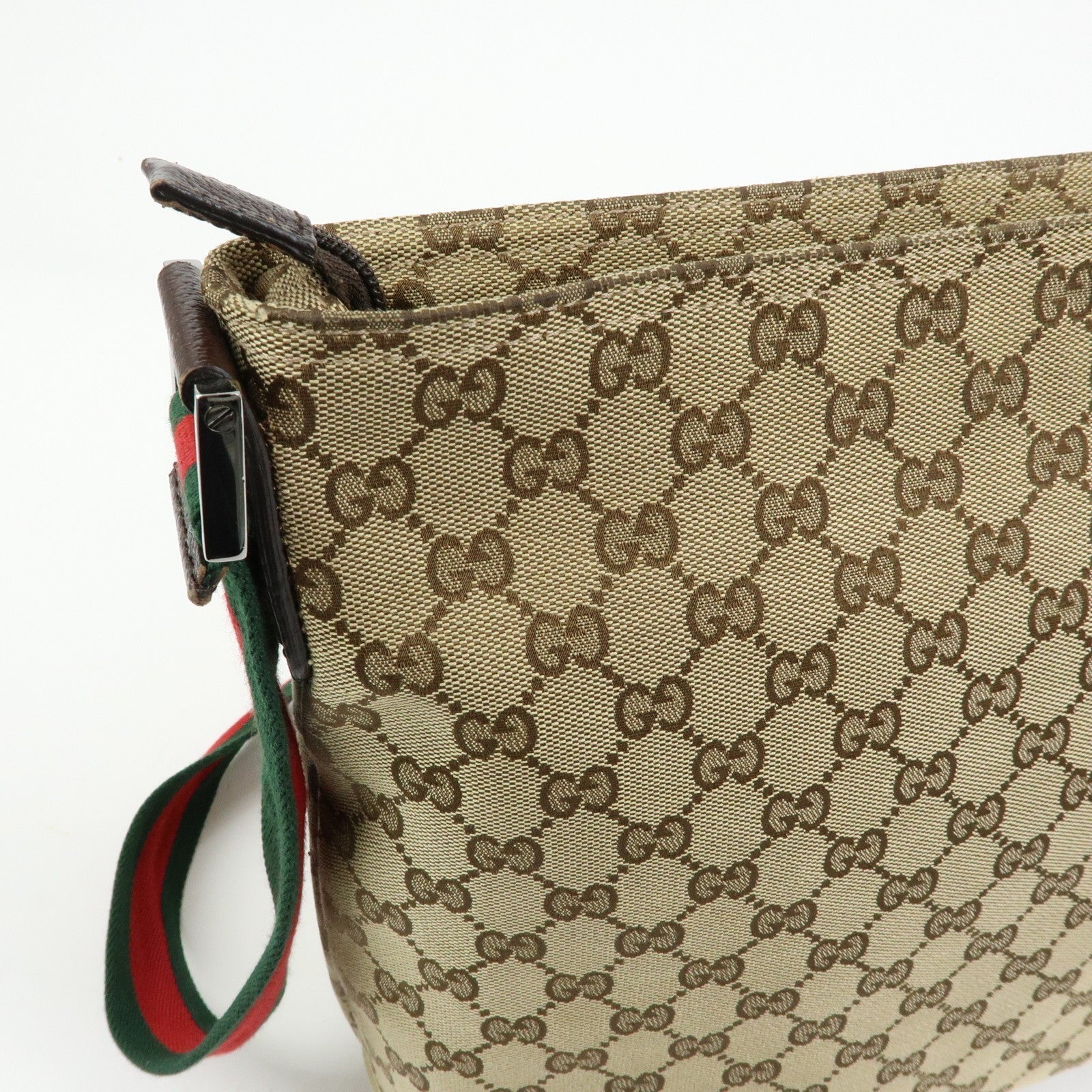 Gucci Shoulder Crossbody Bag - Beige, GG Canvas, Leather