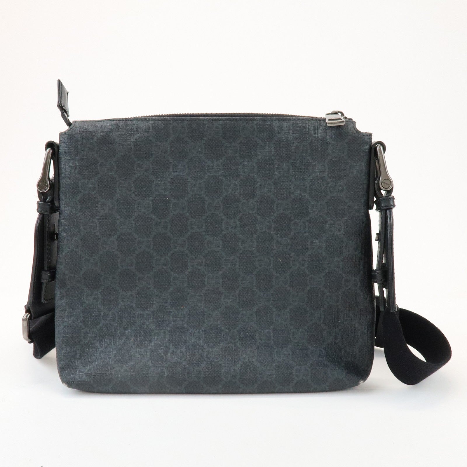 Gucci Shoulder Crossbody Bag - Black, PVC Leather 