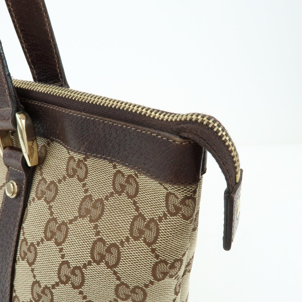 Gucci Abbey Tote Bag - Beige, Canvas Leather