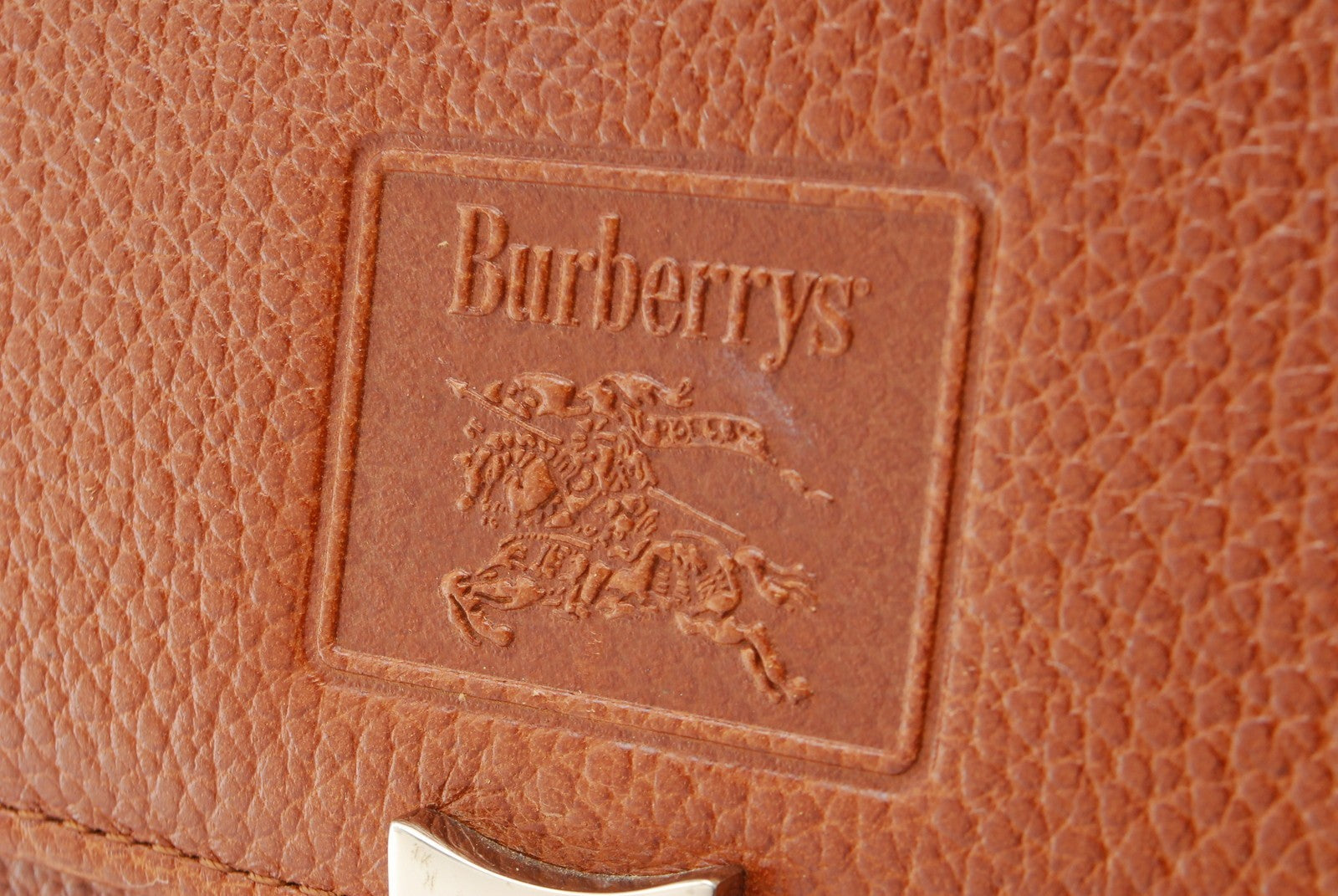 Burberry Nova Check Hand Tote Bag - Brown, Leather 