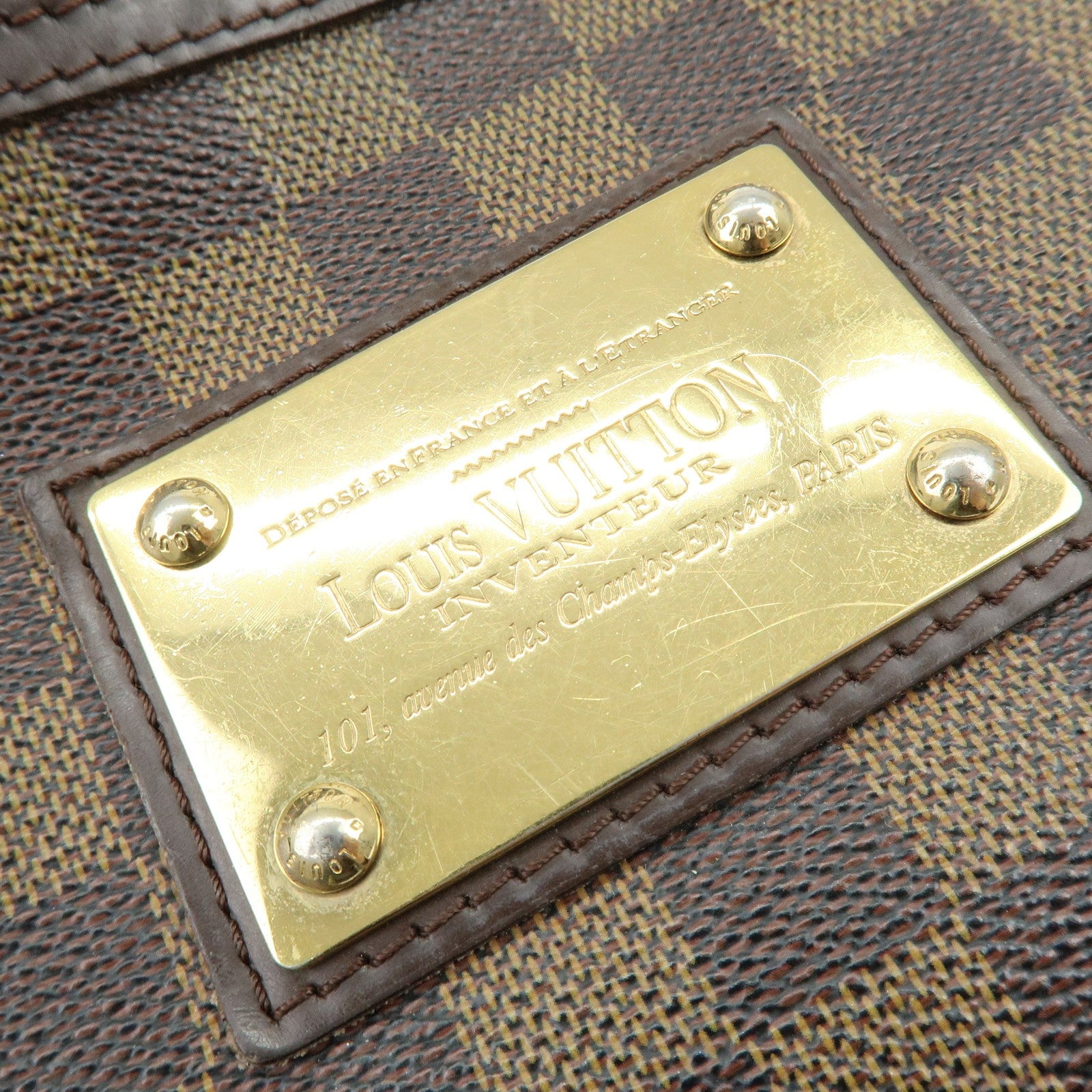 Louis Vuitton Damier Thames GM Shoulder Bag - Brown, Damier Canvas