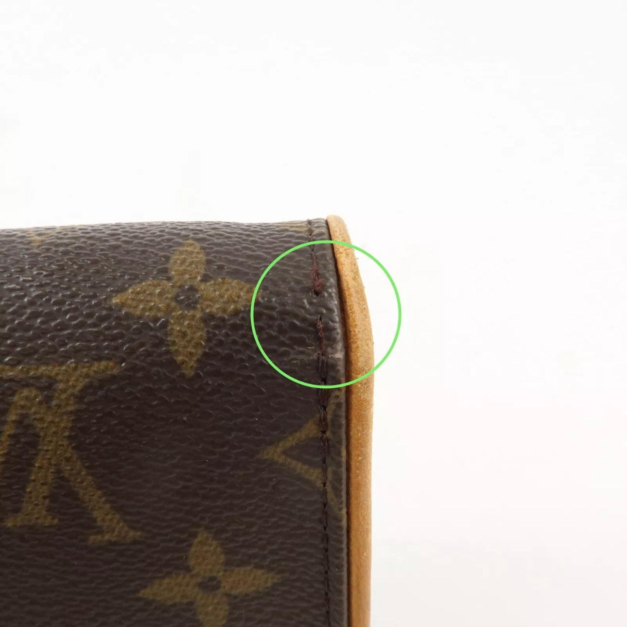 Monogram Pochette Twin GM 2Way Bag Brown