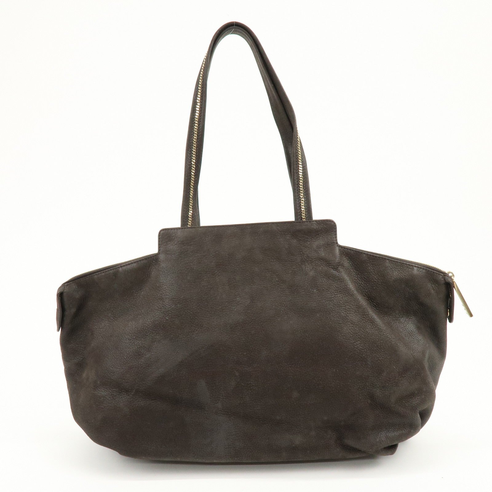 Fendi 8BR636 Tote Bag - Dark Brown, Leather 