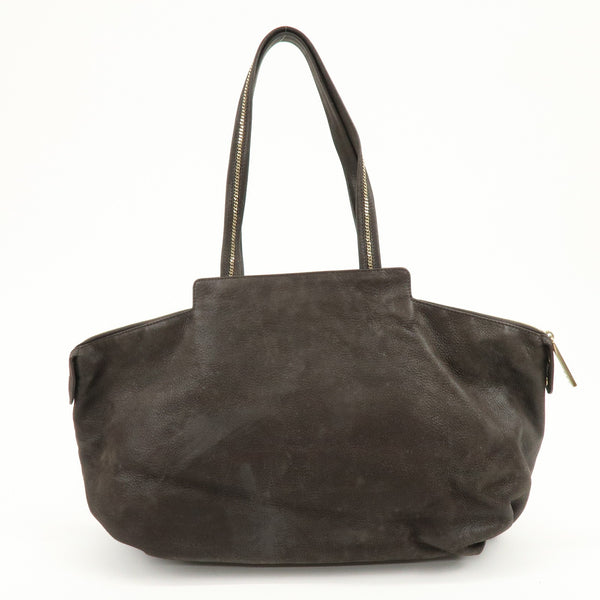 Fendi 8BR636 Tote Bag - Dark Brown, Leather