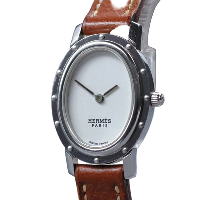 Hermès CO1.210 Watch - Silver, Stainless Steel