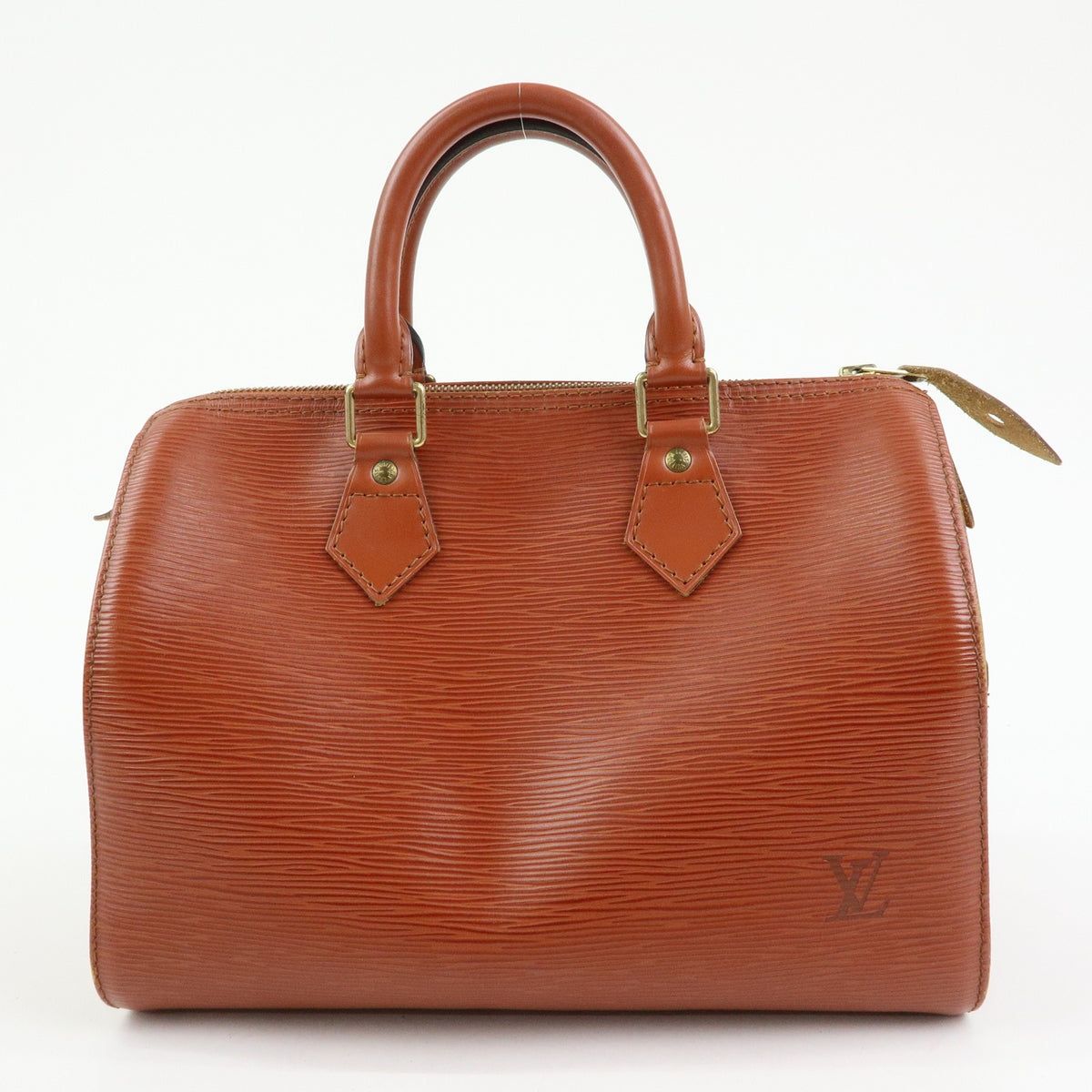 Louis Vuitton Epi Speedy 25 Hand Boston Bag - Kenya Brown, Epi Leather