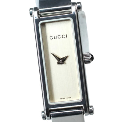 Gucci 1500L Wristwatch - Silver, Stainless Steel