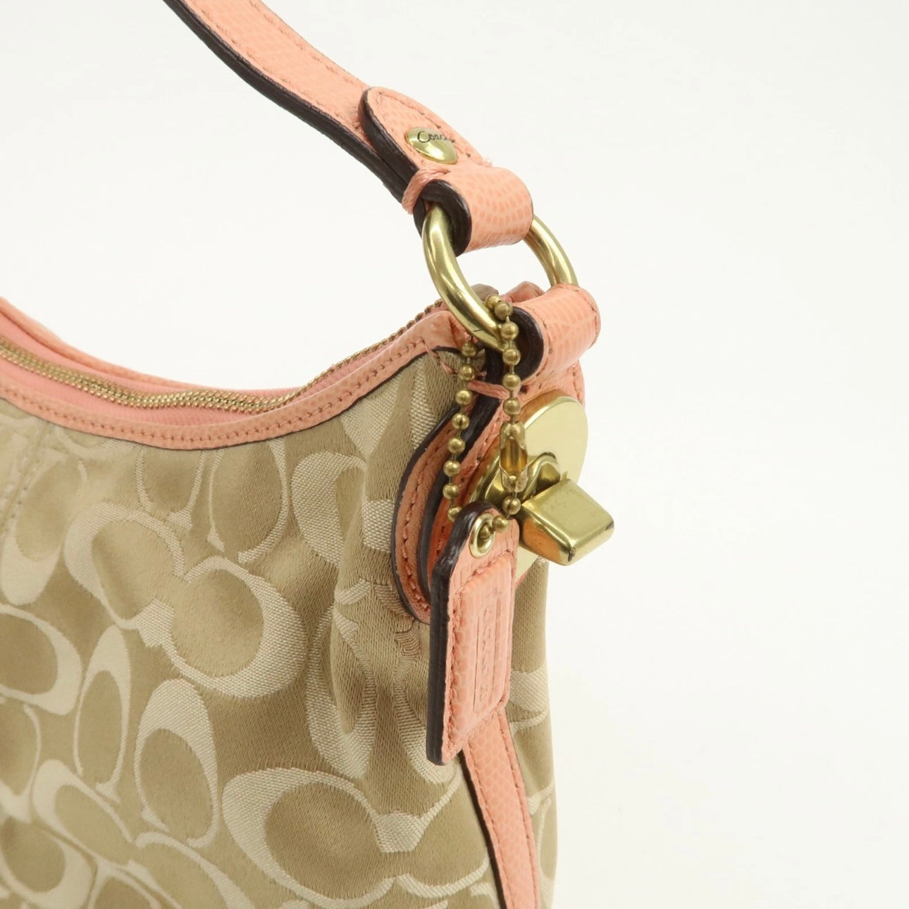 Coach Signature Pink Bag