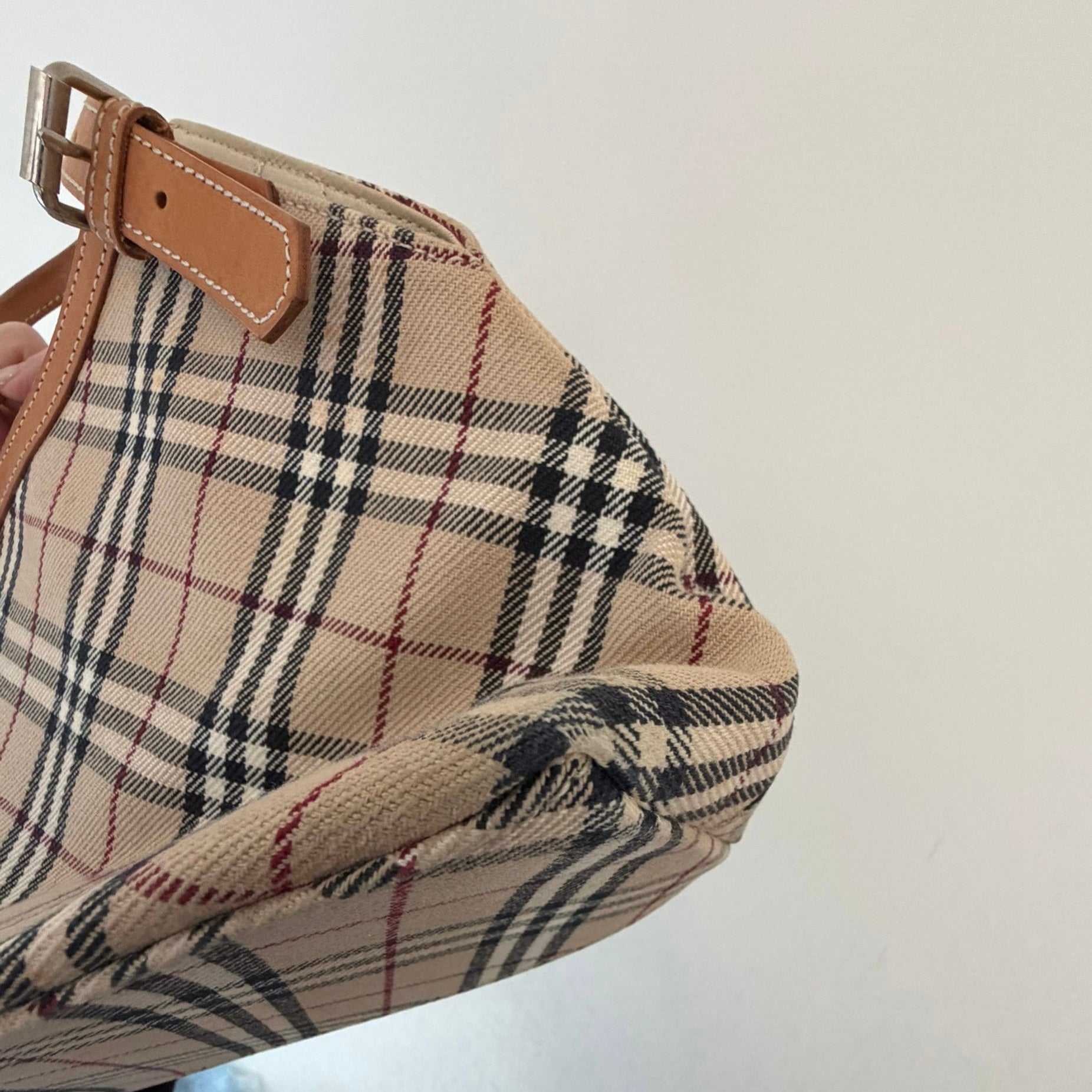 Burberry Plaid Nove shoulder bag