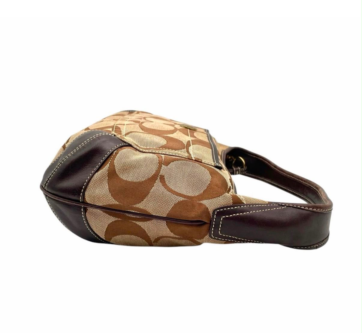 Coach Signature brown bag