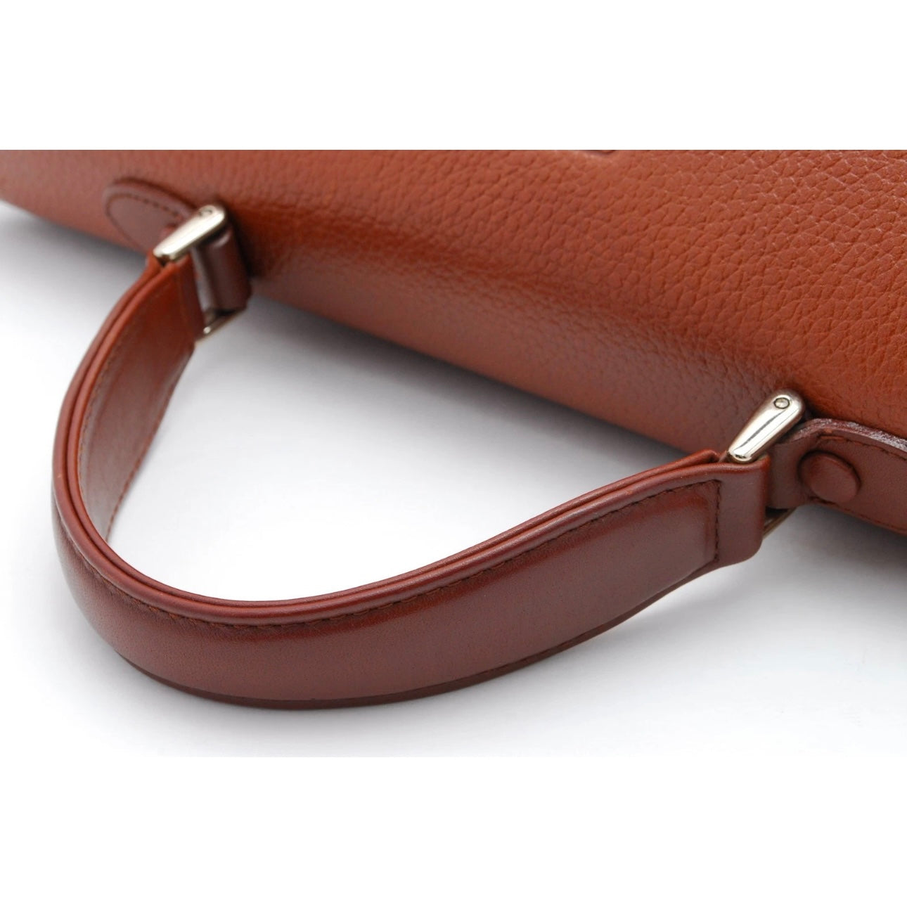 Burberrys Vintage Hand Tote Bag Leather