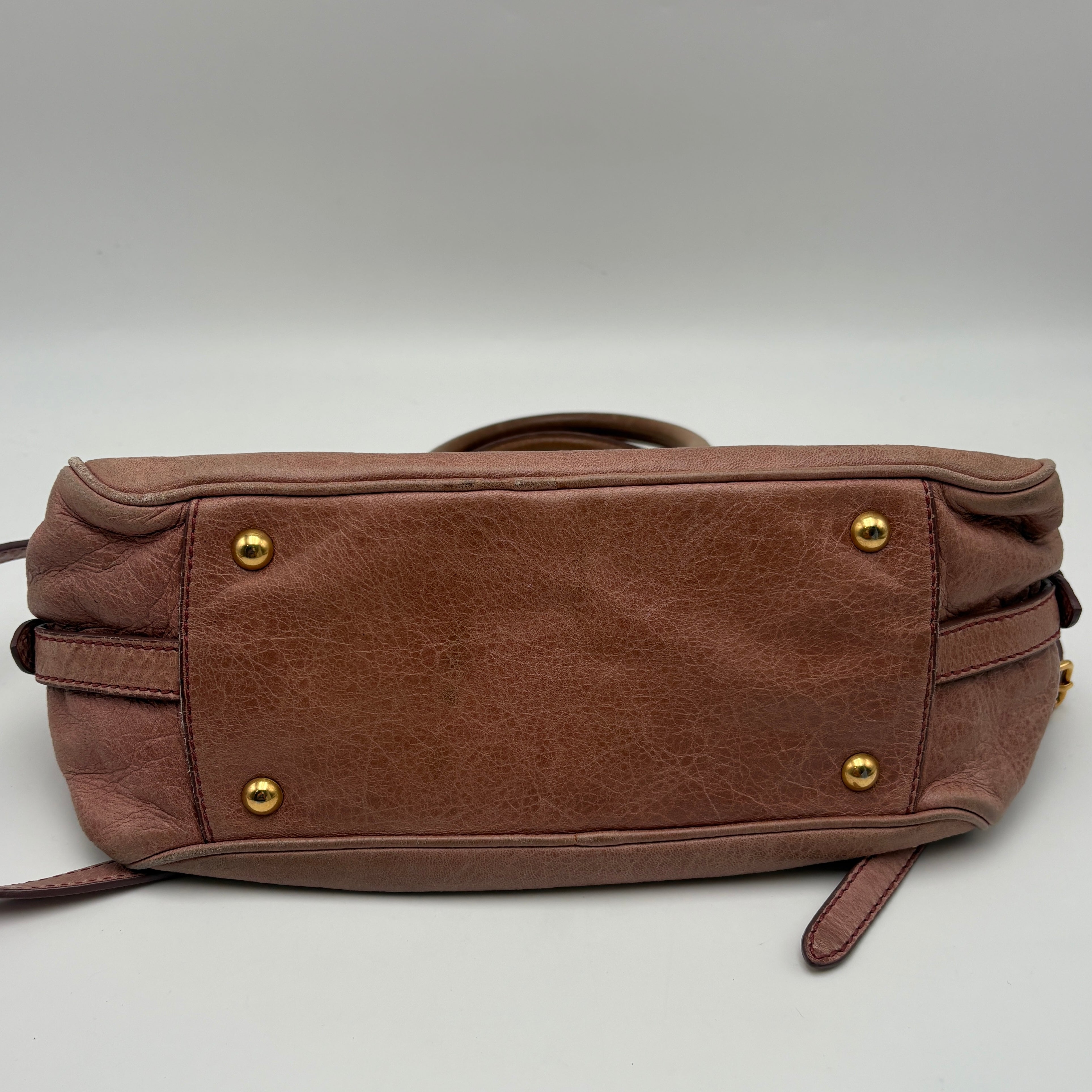 Miu Miu leather Pink Bag