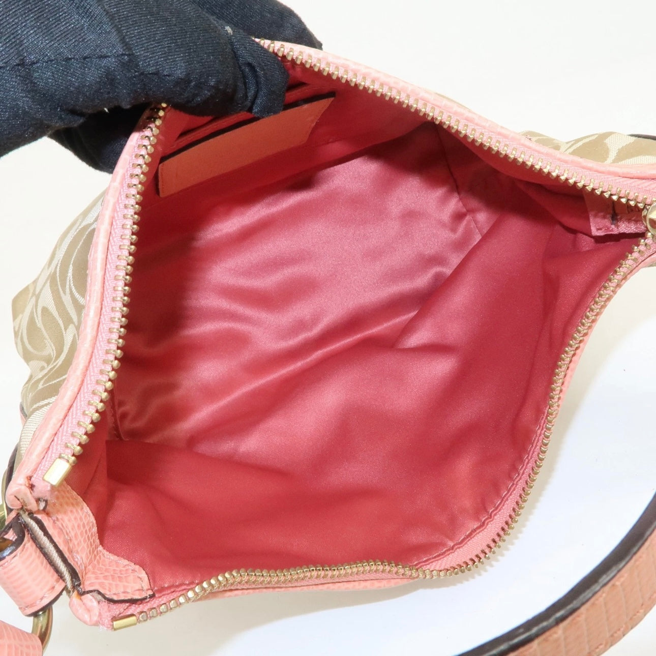 Coach Signature Pink Bag