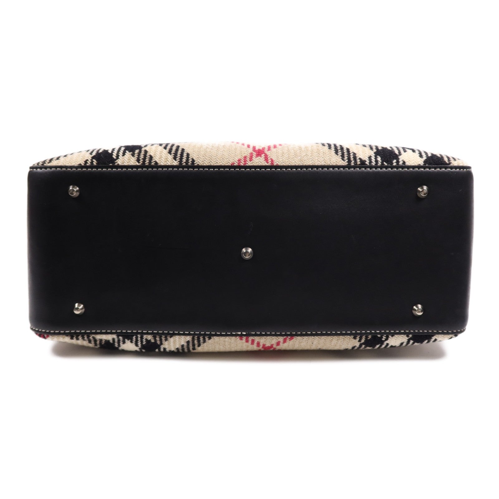 Burberry SHW Tote Bag - Brown, Canvas