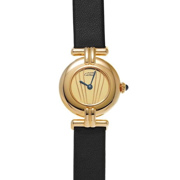 Cartier Must Colisee Vermeil SM Wristwatch - Champagne, Vermeille