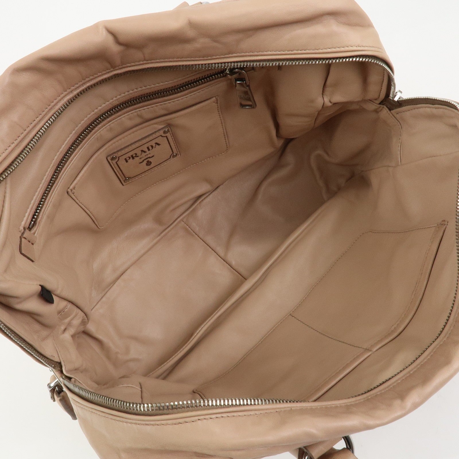 Prada Shoulder Bag - Pink Beige, Leather