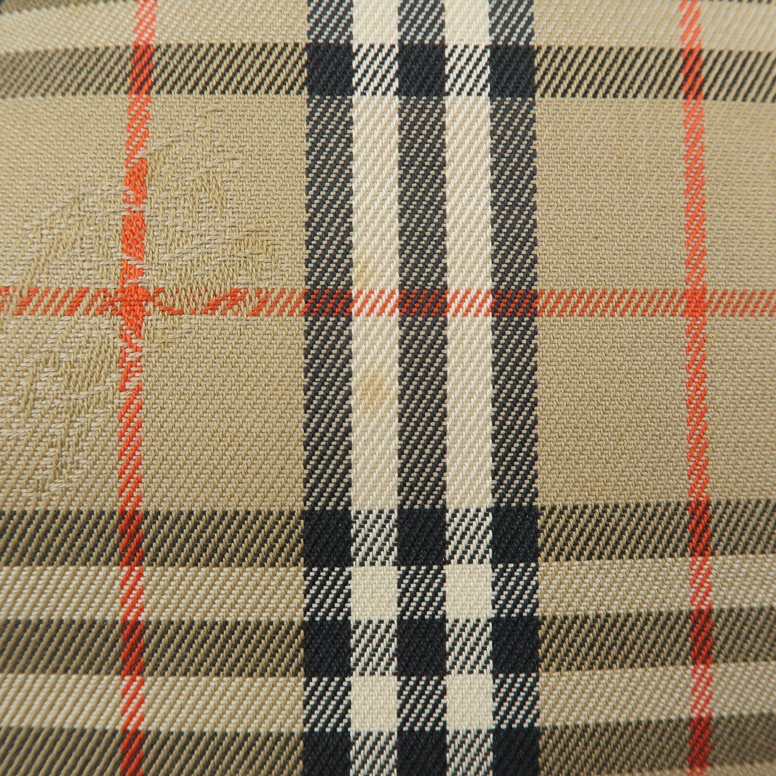 Burberry Nova Plaid Tote Shoulder Bag - Beige, Canvas and Leather