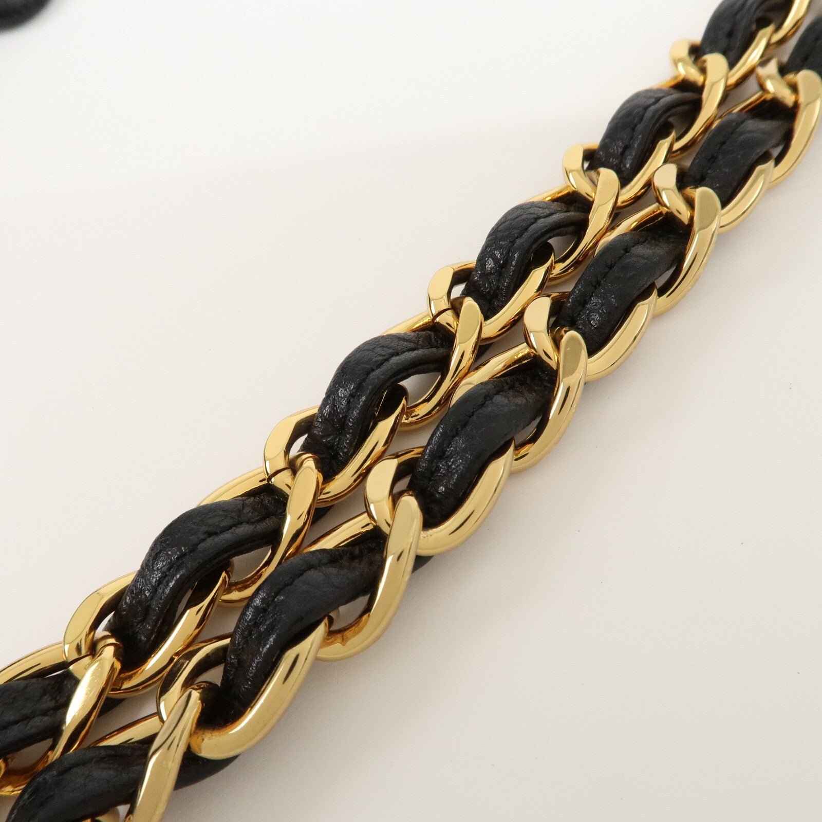 Chanel COCO Mark Caviar Skin Chain Tote Bag - Black/Gold, Caviar Skin