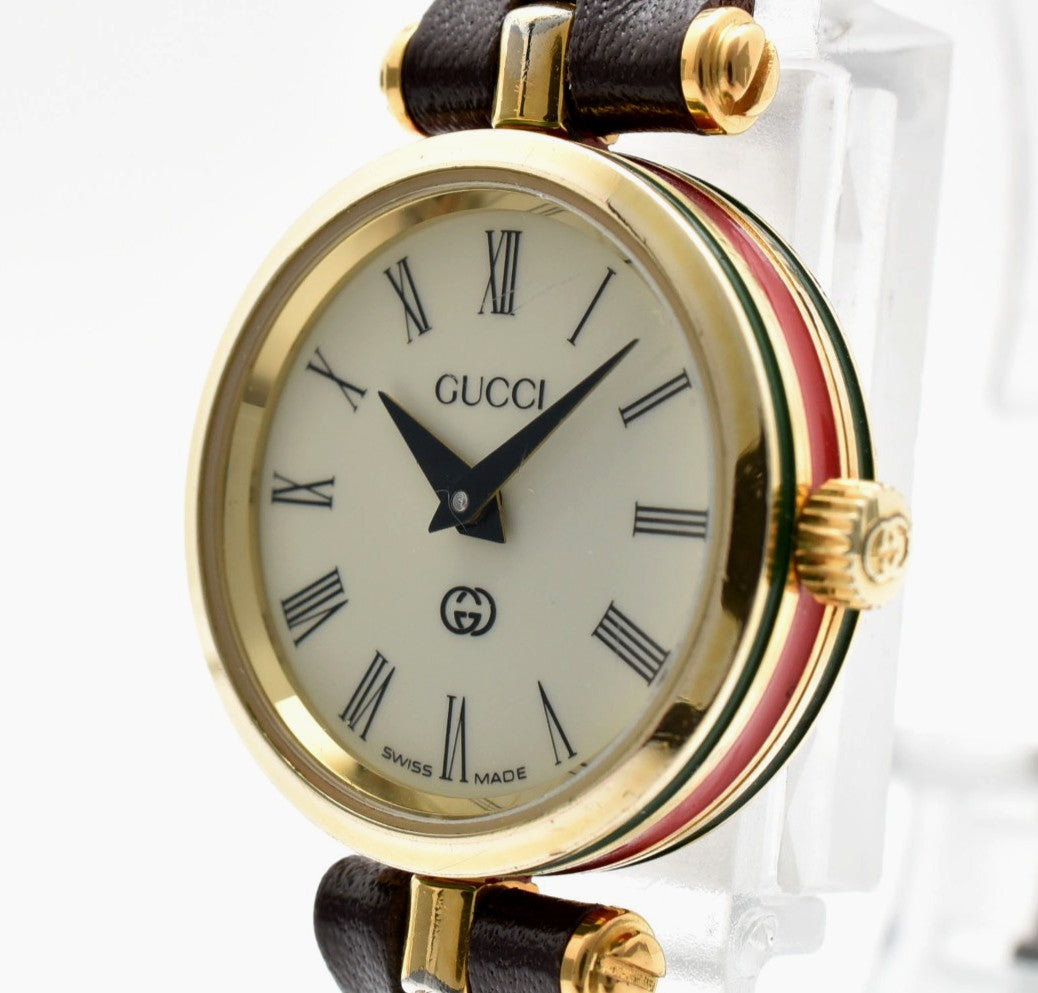 Gucci 2000L Wristwatch - Gold Ivory, Stainless Steel 