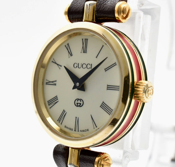 Gucci 2000L Wristwatch - Gold Ivory, Stainless Steel