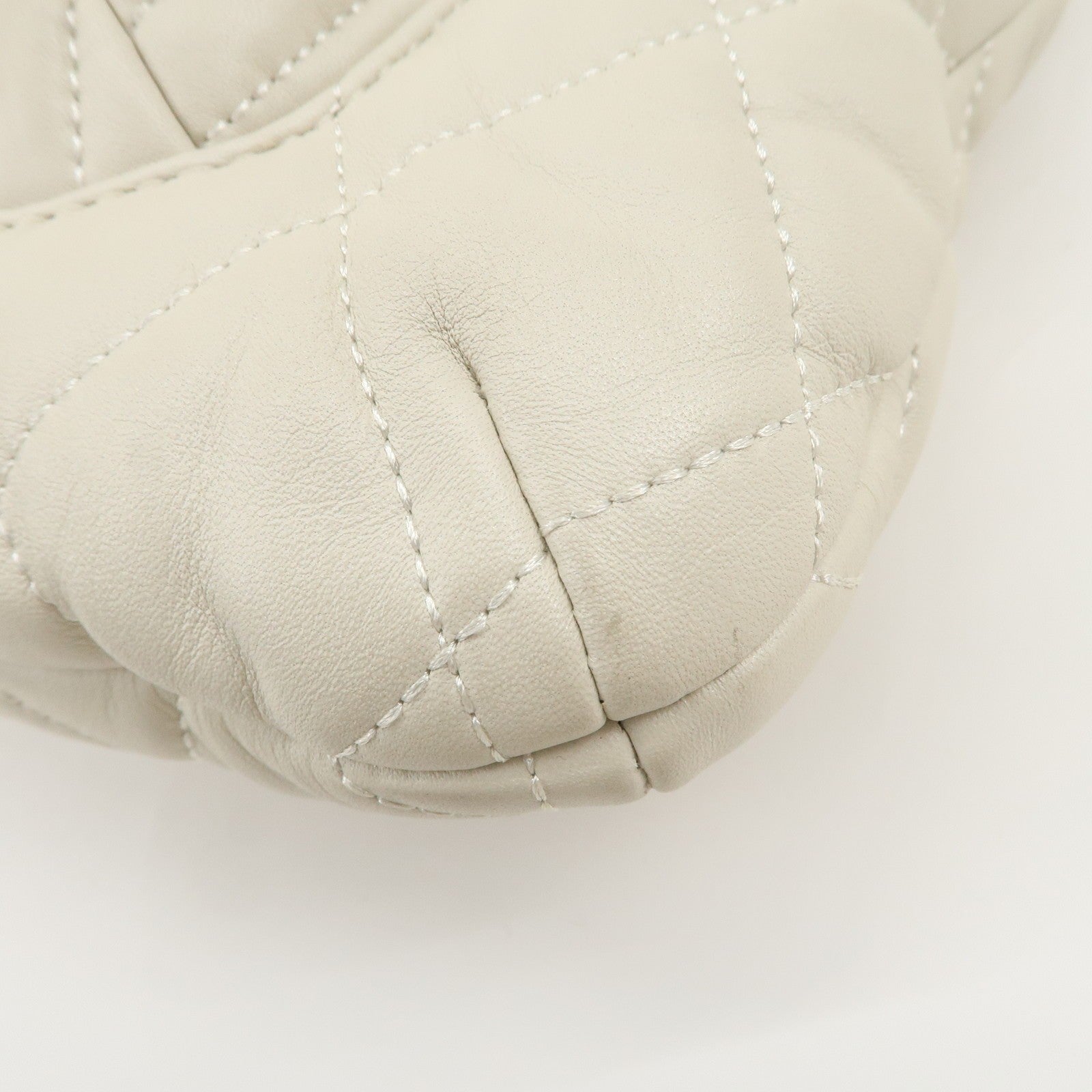 Coach Leather Chain Shoulder Bag - Ivory, Leather