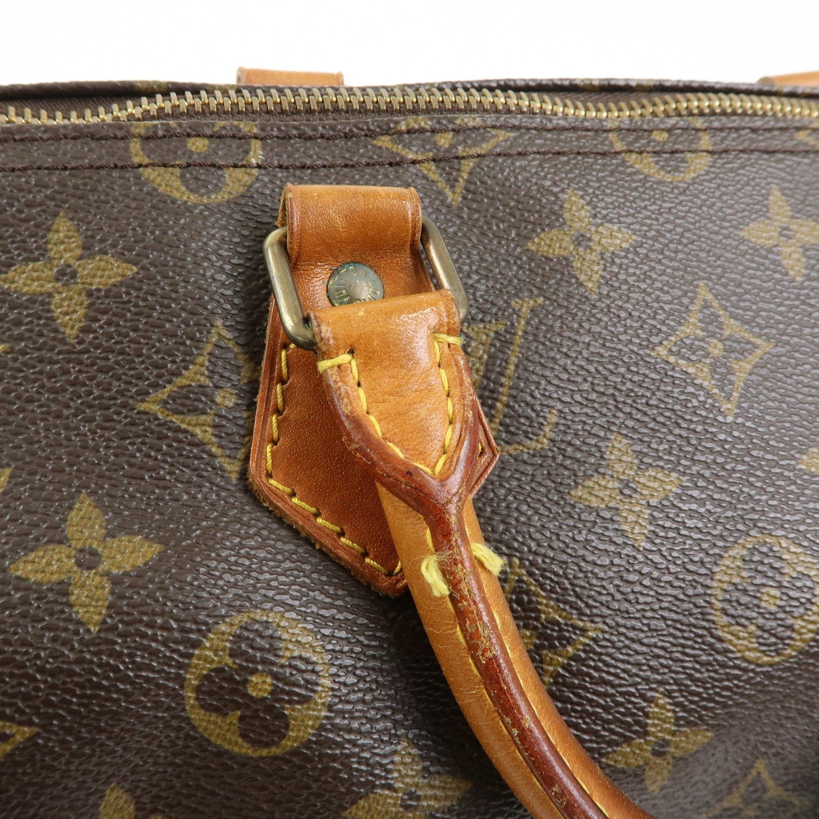 Louis Vuitton Speedy 35 Hand Bag - Monogram, Monogram Canvas, Nume Leather