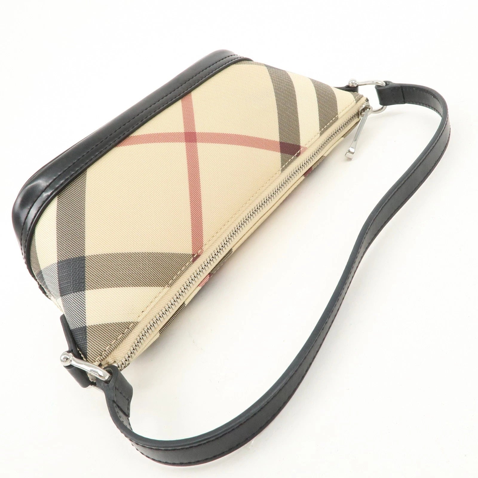 BURBERRY hand bag - Black, PVC
