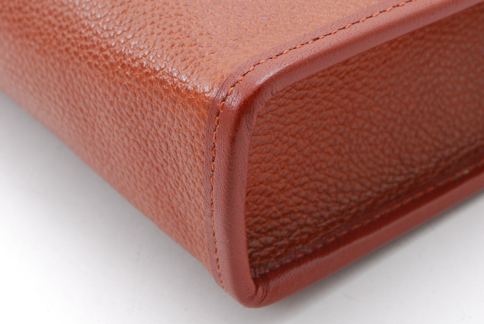 Saint Laurent Yves Clutch - Brown, Leather 