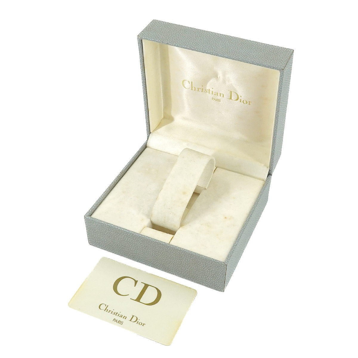 Christian Dior Bagira 47 154 3 Quartz Watch - Black, Stainless steel/GP