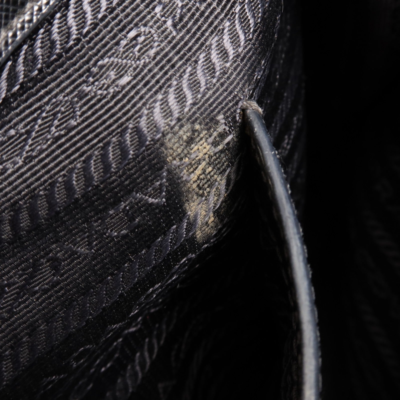 Prada GHW Double Zip Handbag - Black, Calfskin Leather