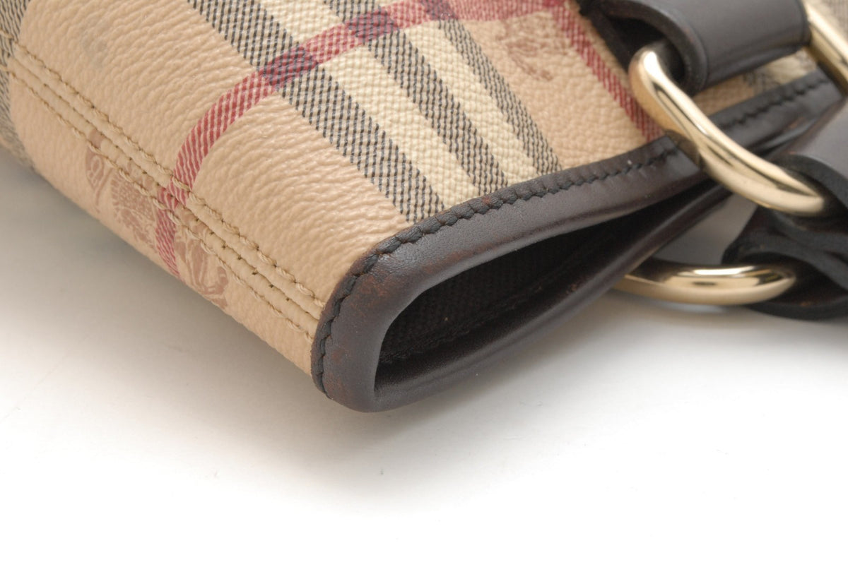 Burberry Nova Tote Bag - Beige, PVC Leather