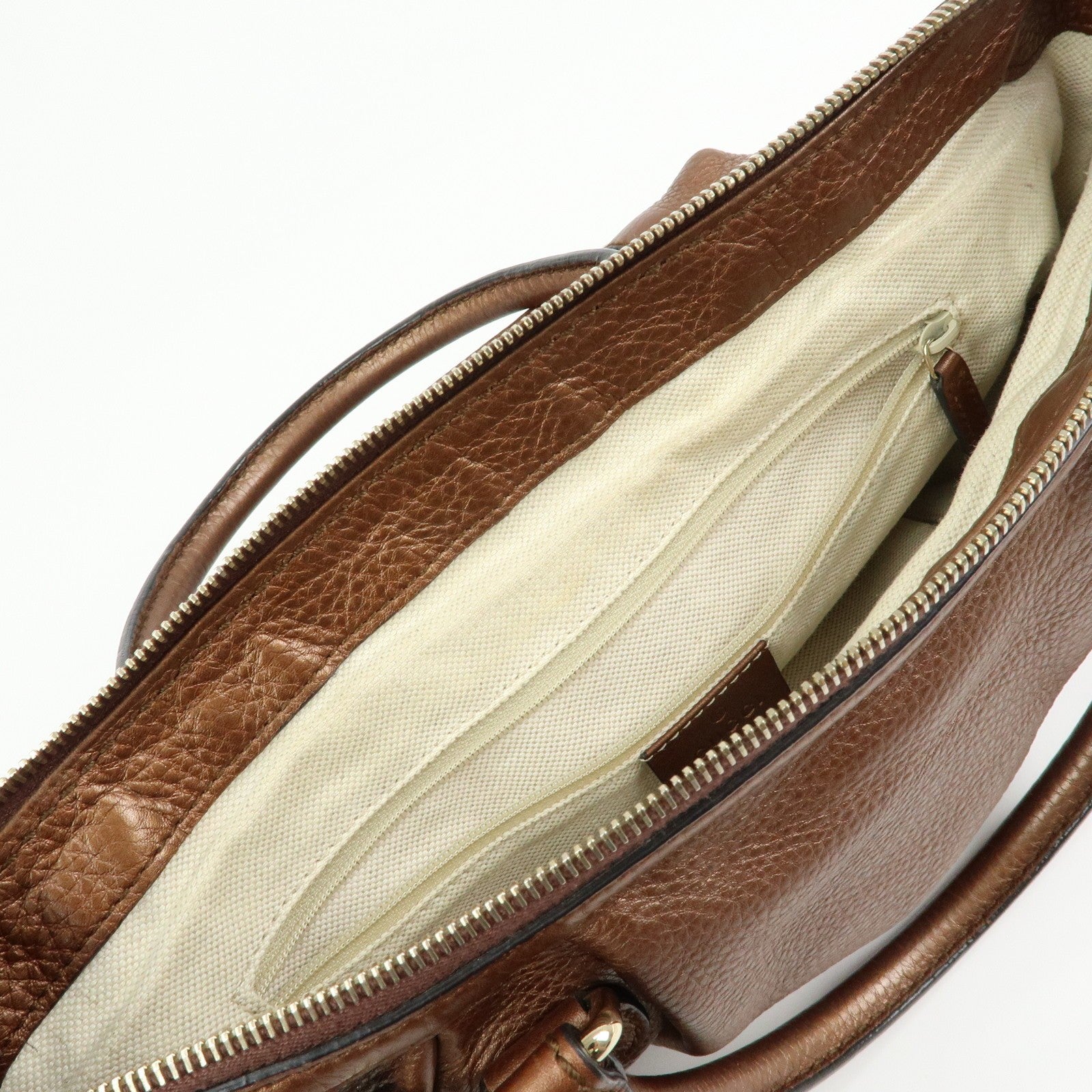 GUCCI Sukey Interlocking G Leather 2Way Bag Shoulder Bag