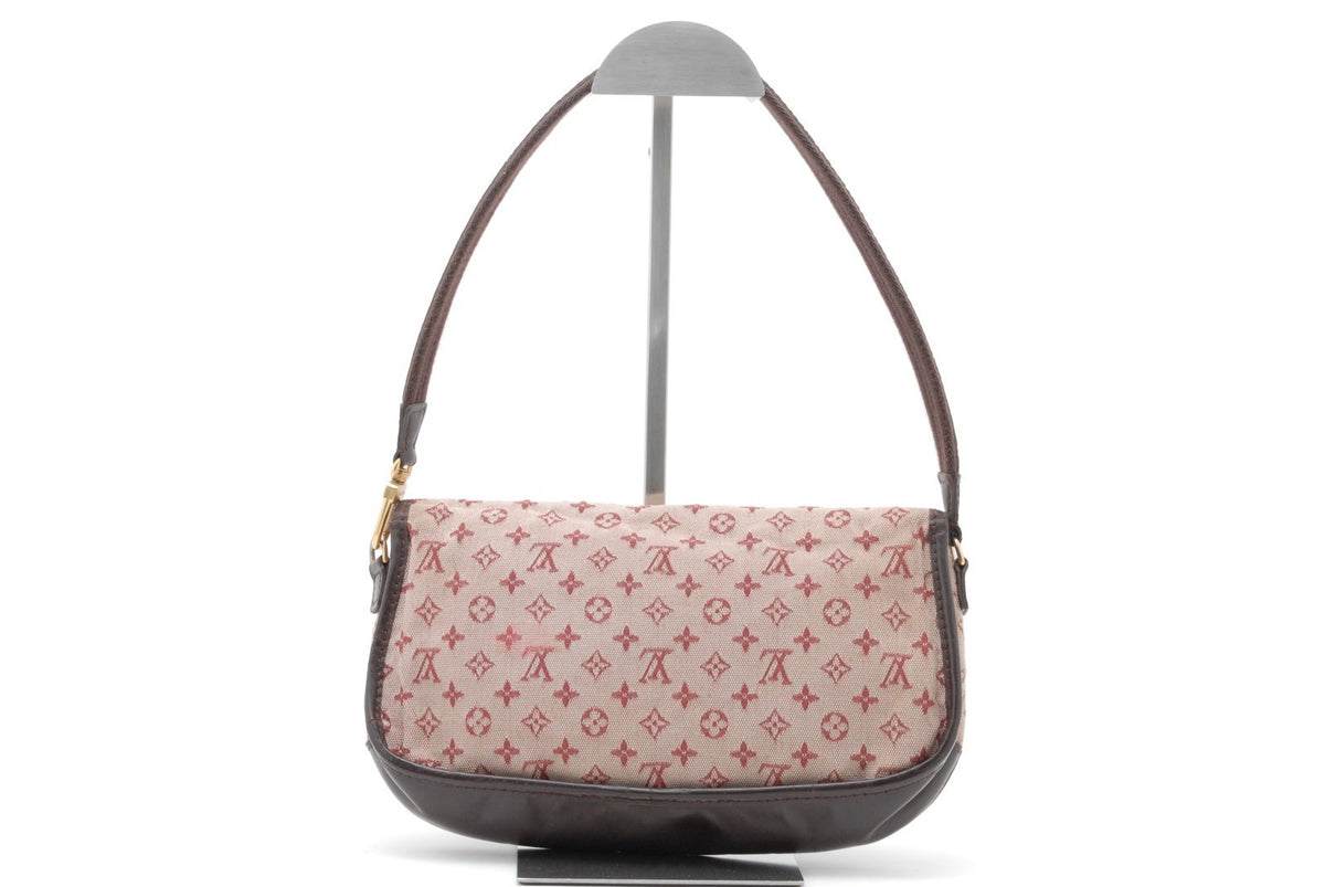 Louis Vuitton Louis Lin Shoulder Bag - Red Beige Brown, Canvas