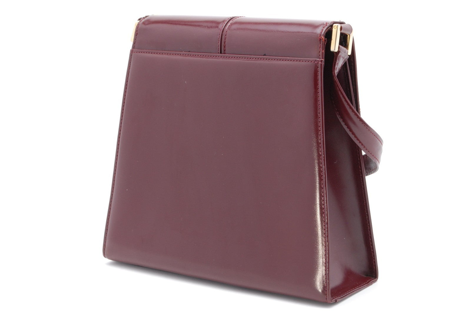 Yves Saint Laurent YSL Shoulder Bag - Burgundy, Leather