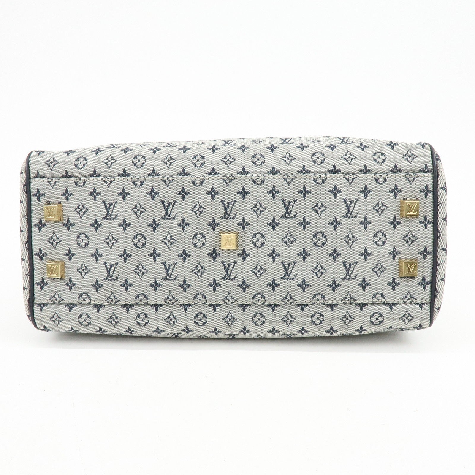 LOUIS VUITTON Monogram Mini Lin Navy Josephine GM